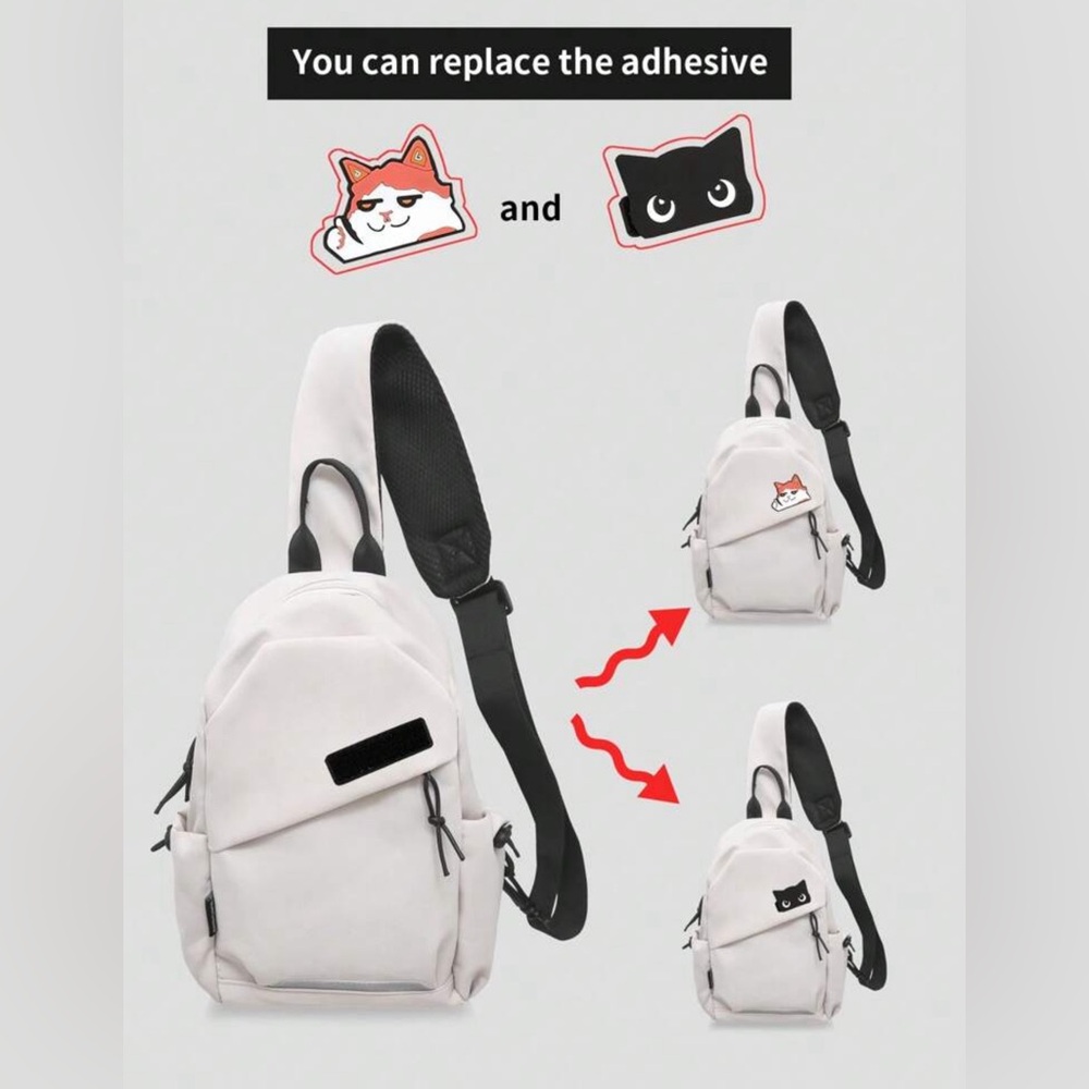 New Sling Bag, Backpack, Crossbody - Picture 5 of 6
